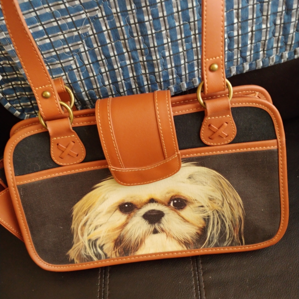 Leather handbag from Bradford Exchange